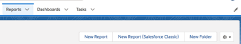 Default Reporting in Lightning